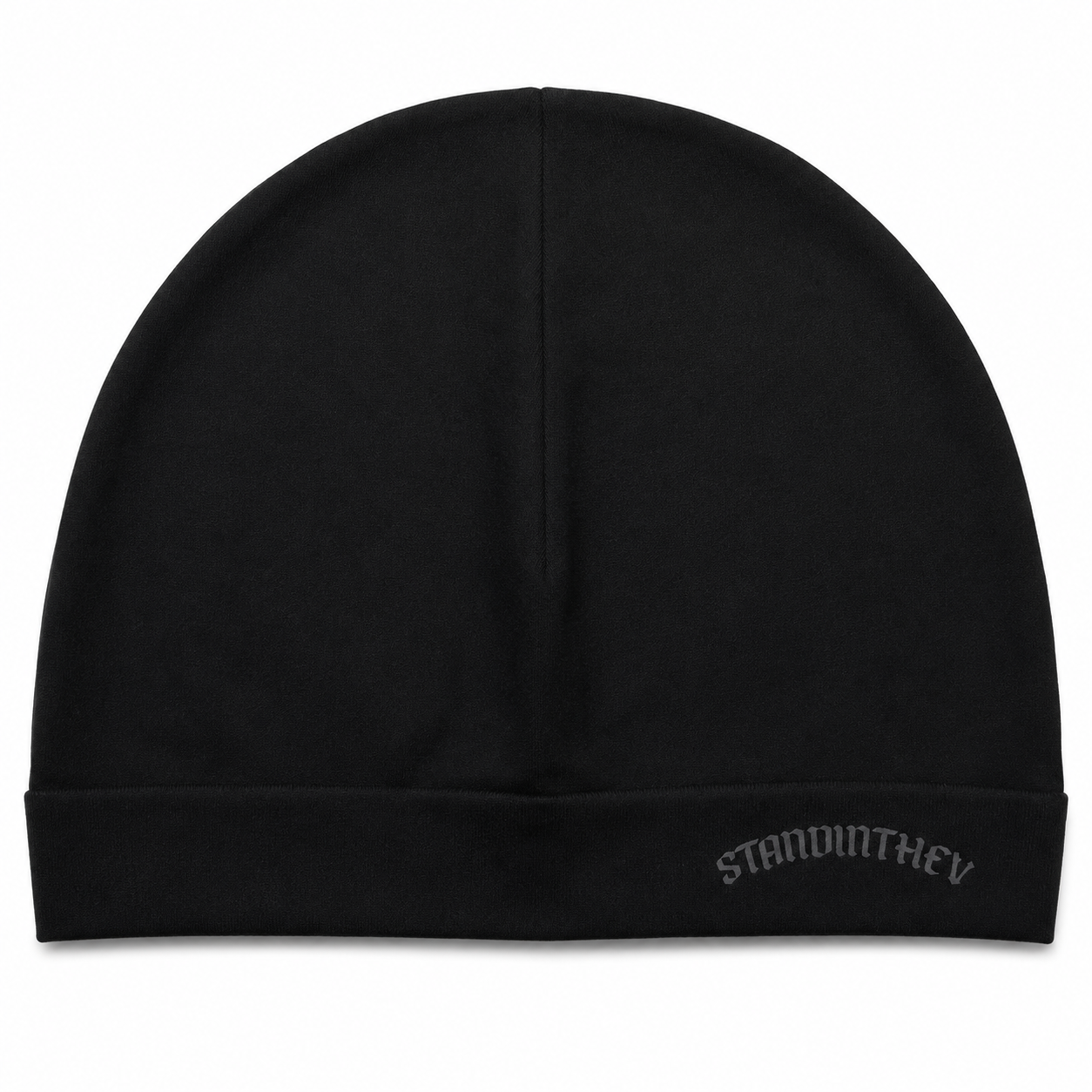 SKULL CAP [BLACK ON BLACK]